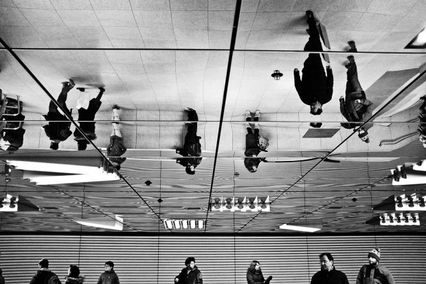 Marion trainspotting ceiling