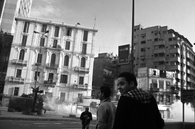 street clashes in Cairo